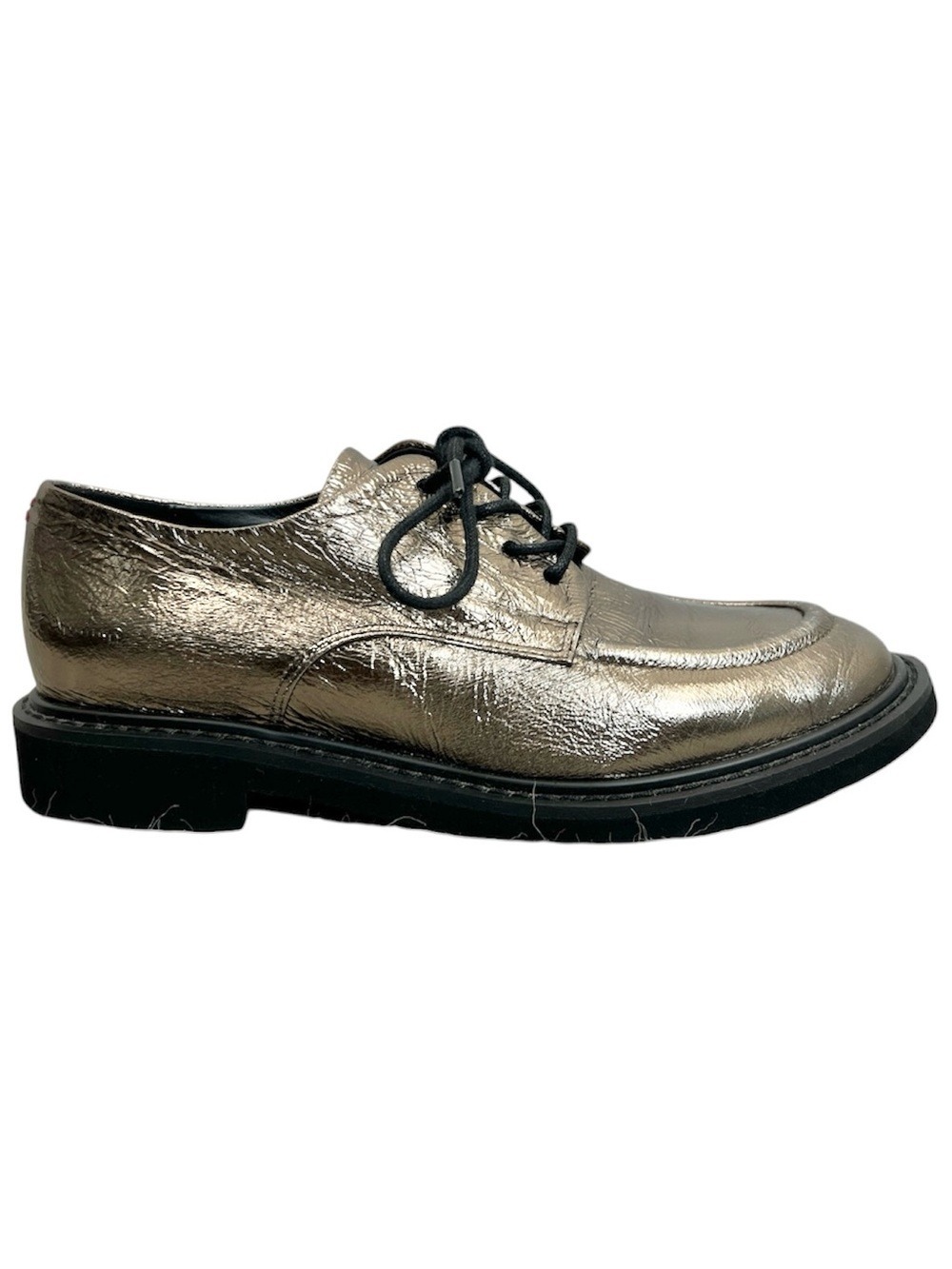 Halmanera Italian leather bronze Oxford old money quiet luxury laced shoes EU 38